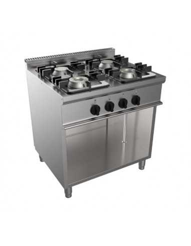 Gas cooker - N. 4 fires - Vano per giorno - cm 80 x 70 x 85 h