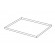 Baking pan in aluminium coated sheet - Dimensions cm 40 x 60 x 2 h