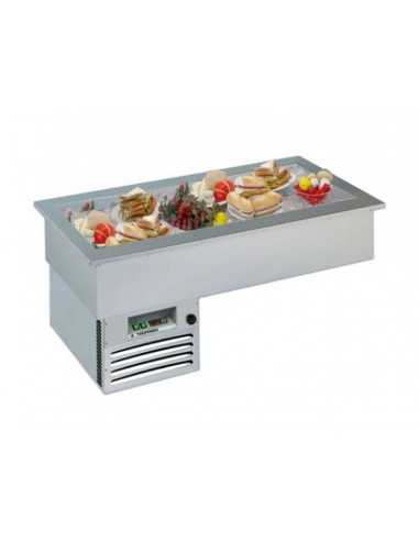 Refrigerated recessed tank - cm 112.2 x 75 x 56.2 h