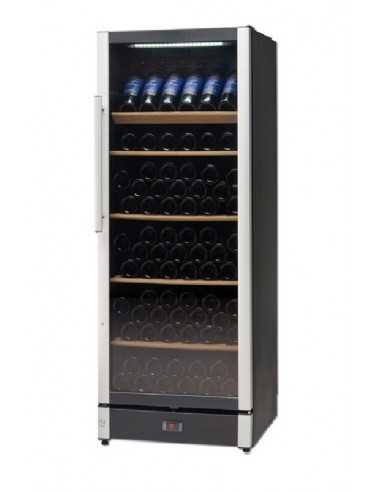 Espositore vini - Multitemperatura: +8°+22°C / +5°+22°C - Cm 60 x 67 x 156 h