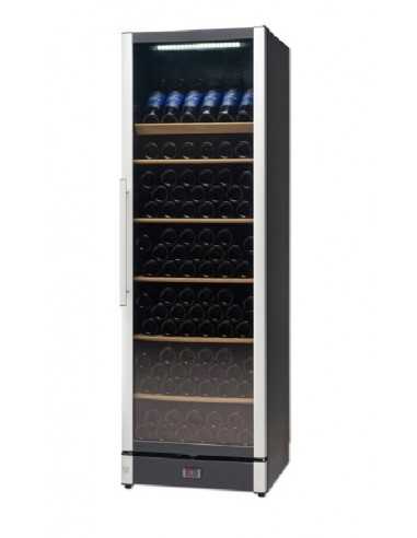 Espositore vini - Multitemperatura +8°+22°C / +5°+22°C - Cm 60 x 67 x 186 h