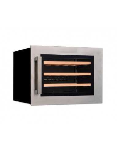 Wine exhibitor - Incasso - Temperature +°+20°C - Cm 59,2 x 55,9 x 45,5 h