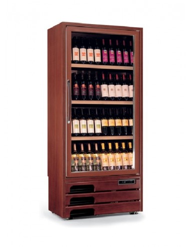 Wine exhibitor - Temperature differentiated - cm 82.7 x 53.6 x 192.2 h