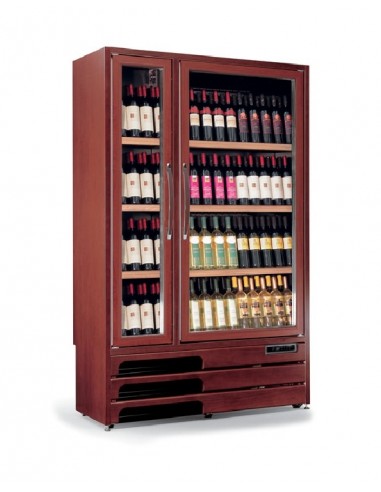 Wine exhibitor - cm 120.1 x 53.6 x 192.2 h