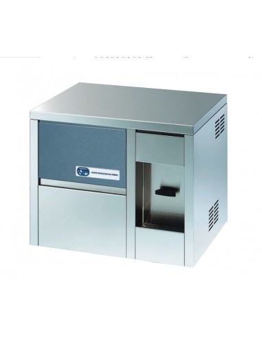 Fabbricatore di ghiaccio - Distributore acqua - Produzione kg 22/gg - cm 54 x 43 x 43.5h