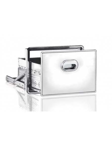 Single drawer - Bench hole cm 44 x 38 h - Depth cm 44