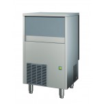 Fabbricatore di ghiaccio a cubetto cavo - Mod. IFT120 - Sistema a palette - Produzione kg 50/24 h - Capacità  contenitore kg 20