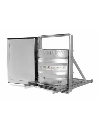 Puerta - Tabla deslizante para tallos de cerveza - cm 44 x 55 x 72 h