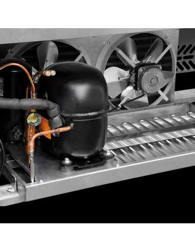 Refrigerated wall - Stainless steel - Suitable...