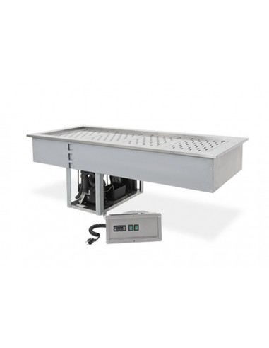 Cold drop-in - Static refrigeration - Temperature 4/ 10°C - Tank only - cm 80 x 68 x 55 h