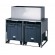 Ice container - Cart capacity up to 108 x 2 kg - Reserve kg 50 - cm 156 x 106 x 148.4 h