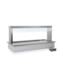 Drop-in caldo - Parafiato mobile in vetro - cm 113 x68 x...