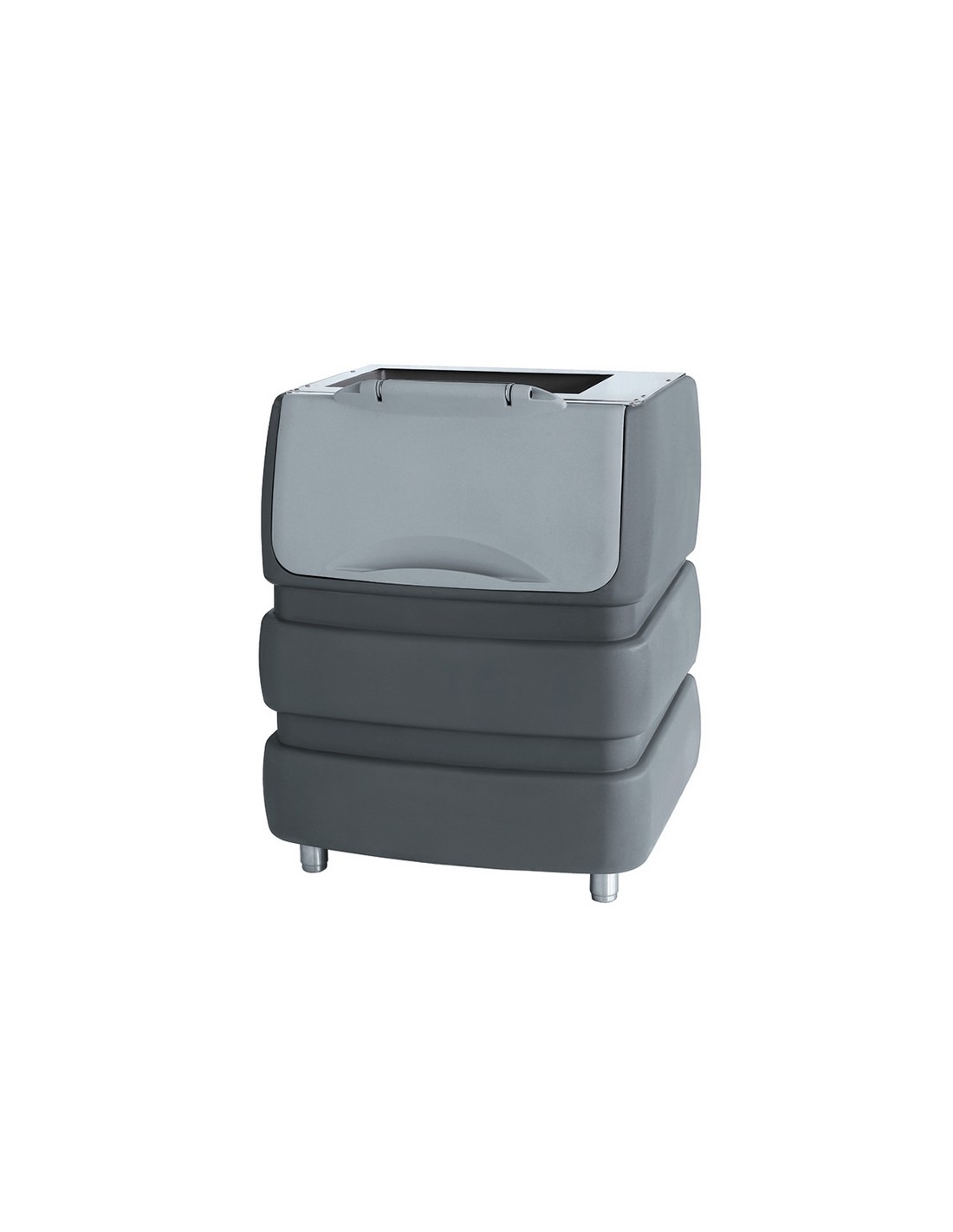 Contenedor de hielo - Capacidad de contenedores kg 190 - cm 94.2 x 79.5 x 105.3 h