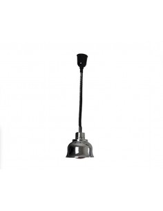 Lampada infrarossi - Colore cromato - cm Ø 22,5