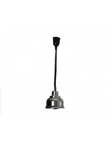 Infrared lamp - Chrome color - cm Ø 22,5