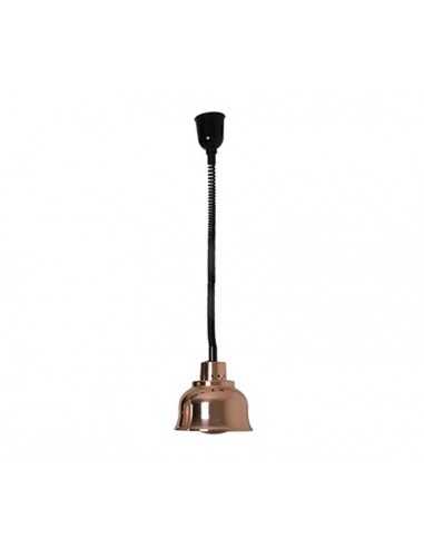 Infrared lamp - Copper color - cm Ø 22,5