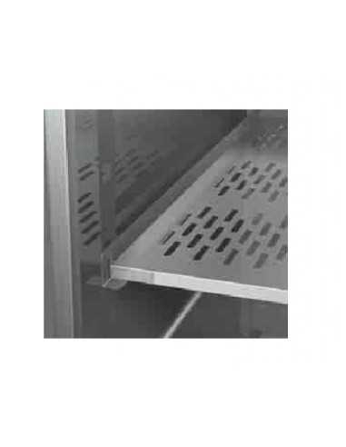 Mesa refrigerada con 2 puertas de cristal —...