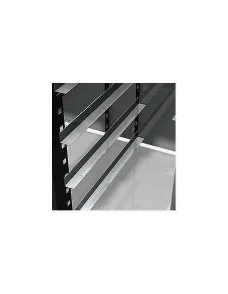 Negative-pressure table without top, with 4 doors - Temperature +0° +10°C - cm 232 x 71.5 x 85/92 h