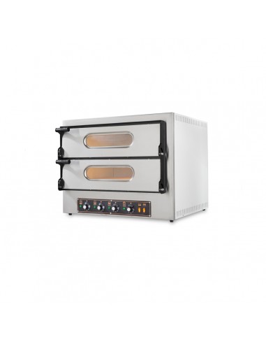 Electric oven - pizzas 2+2 (Ø cm 30) - Cm 74 x 60/74 x 60 h