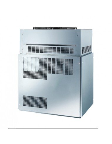 Subcooled flat flake ice maker - Production up to 2300 Kg/h - 106.2 x 83.2 x 142.3 h cm