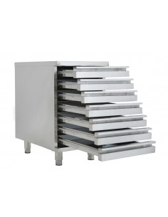 Neutral chest of drawers - No. 7 drawers - cm 52 x 80 x 81 h 2