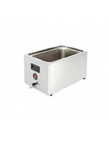 Tanque aislado para SmartVide - Con tap de escape - acero inoxidable - (1/1 de 15 cm)