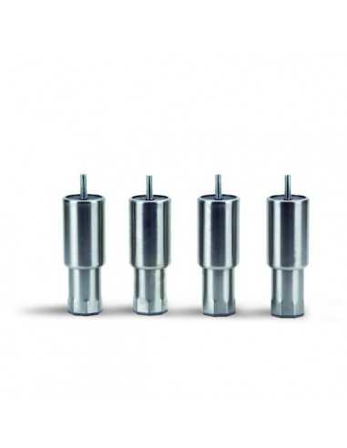 Kit piedini in acciaio inox