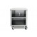 Carrello di supporto per macchina sottovuoto - SE/SU 400 - Realizzato in acciaio inox - Dimensioni cm 50,5 x 55 x 63 h