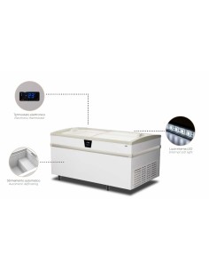 Horizontal freezer - Capacity Lt 564 - cm 152 x 94.4 x...