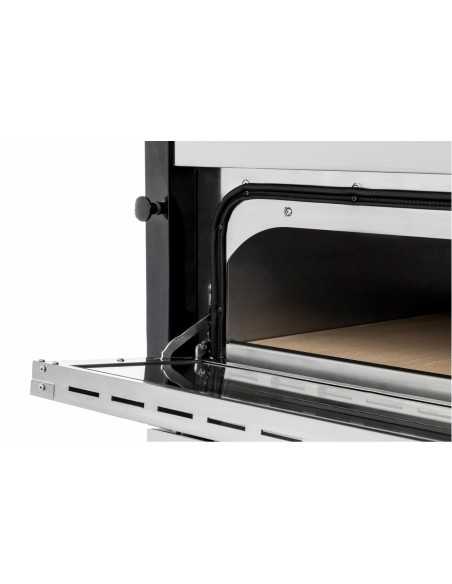 Horno eléctrico 4 pizzas - Superior e inferior refractario - cm 100 x 94 x 41,5 h