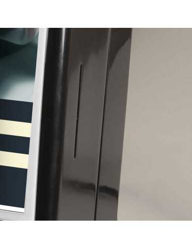 Instant beverage dispenser with 2 x 500 g containers with 2.4 litre tank