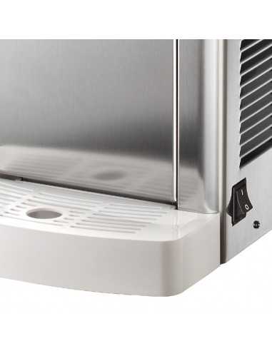 Macchina per gelato soft - Vasca litri 5 + 5 -...