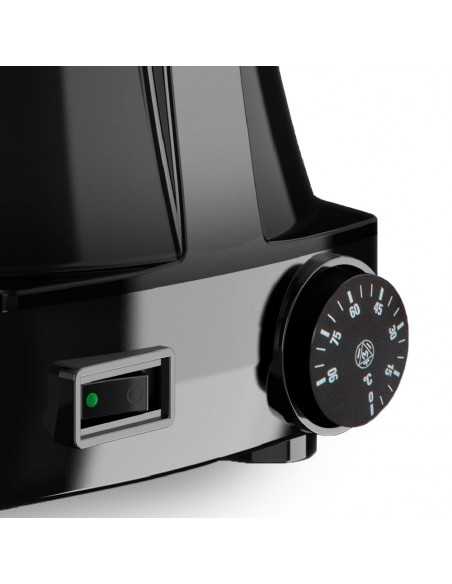 Chocolate maker with 3-liter capacity black color and transparent tank