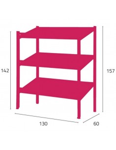 Fruit and vegetable display - N. 3 slanted shelves + 1... 2