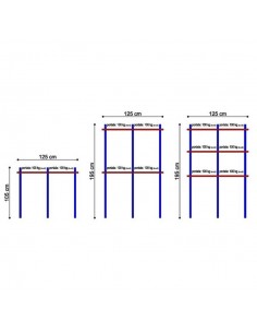 Ganciera con portata massima kg 200 - Lunghezza cm 125 2