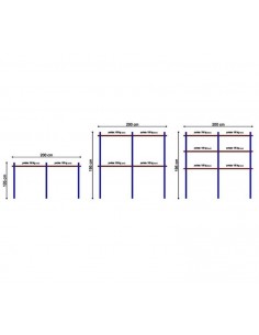 Hook with maximum capacity 400 kg - Length 200 cm 2