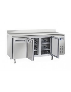 Tavolo refrigerato - Alzatina - N. 3 porte - cm 180 x 70...