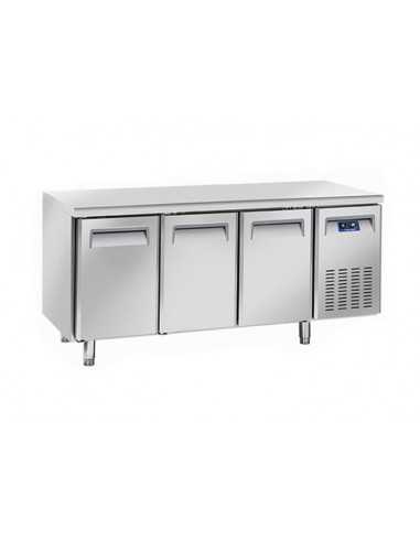 Tabla refrigerada - N. 3 puertas - cm 180 x 70 x 85 h