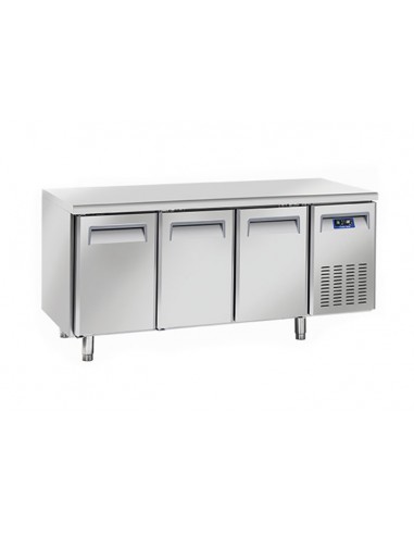 Refrigerated table - N. 3 doors - cm 180 x 70 x 85 h