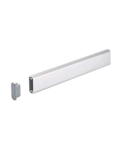 Wall mounted hook rack with maximum capacity 200 kg - Length 125 cm