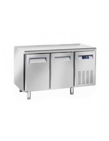 Tavolo refrigerato - N. 2 porte - cm 135 x 70 x 85 h