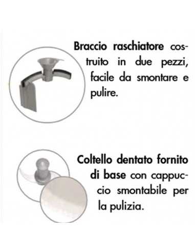 Blixer cutter omogeneizzatore da banco da lt...