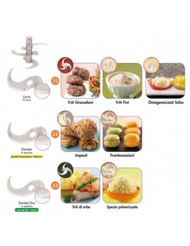 Piso Cutter - Capacidad lt 15 - N.2 velocidad -...