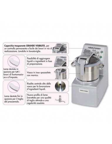 Cutter..- Capacidad lt 11.5 - Cambio de...