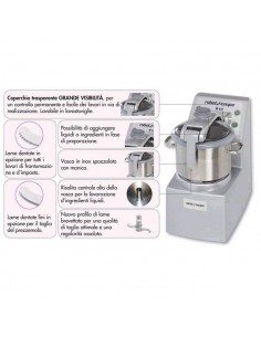Cutter- Capacity lt 11.5 - 2 speed - cm 34,5 x 56 x 60 h 2