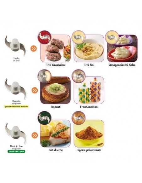 Cutter- Capacity lt 11.5 - 2 speed - cm 34,5 x 56 x 60 h