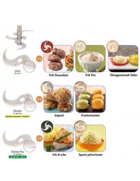 Cutter pavimento - Capacità lt 15 - 2 velocità - cm 37 x 61,5 x 62 h