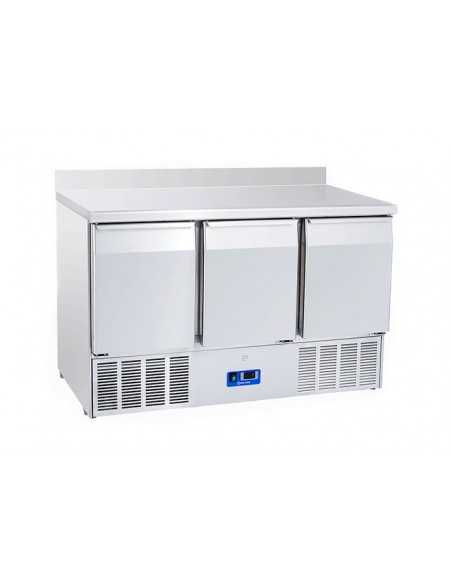 Refrigerated Salads - Alzatina - N. 3 doors - cm 136,5 x 70 x 98h