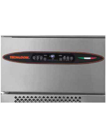 Touch blast chiller and freezer, 3 GN 1/1 or 60 x 40 cm trays, 70 litres - cm 75 x 75 x 77/79 h