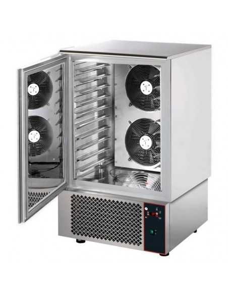 Enhanced digital blast chiller and freezer, 10 GN 1/1 or 60 x 40 cm trays - cm 75 x 75 x 131/133 h